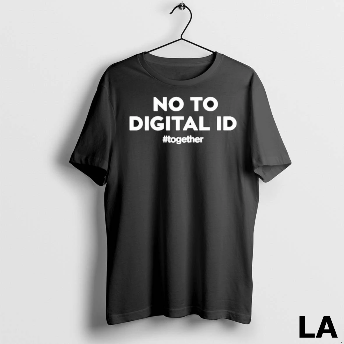 Original No To Digital Id Together Shirt 2