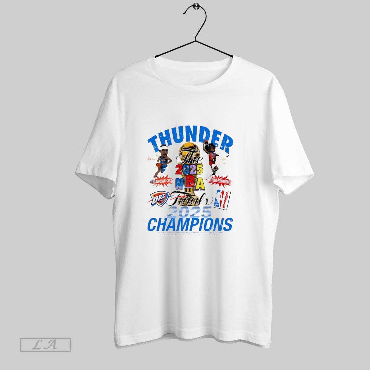 Original Okc Thunder Western Conference 2025 Nba Finals Champions Signatures Shirt
