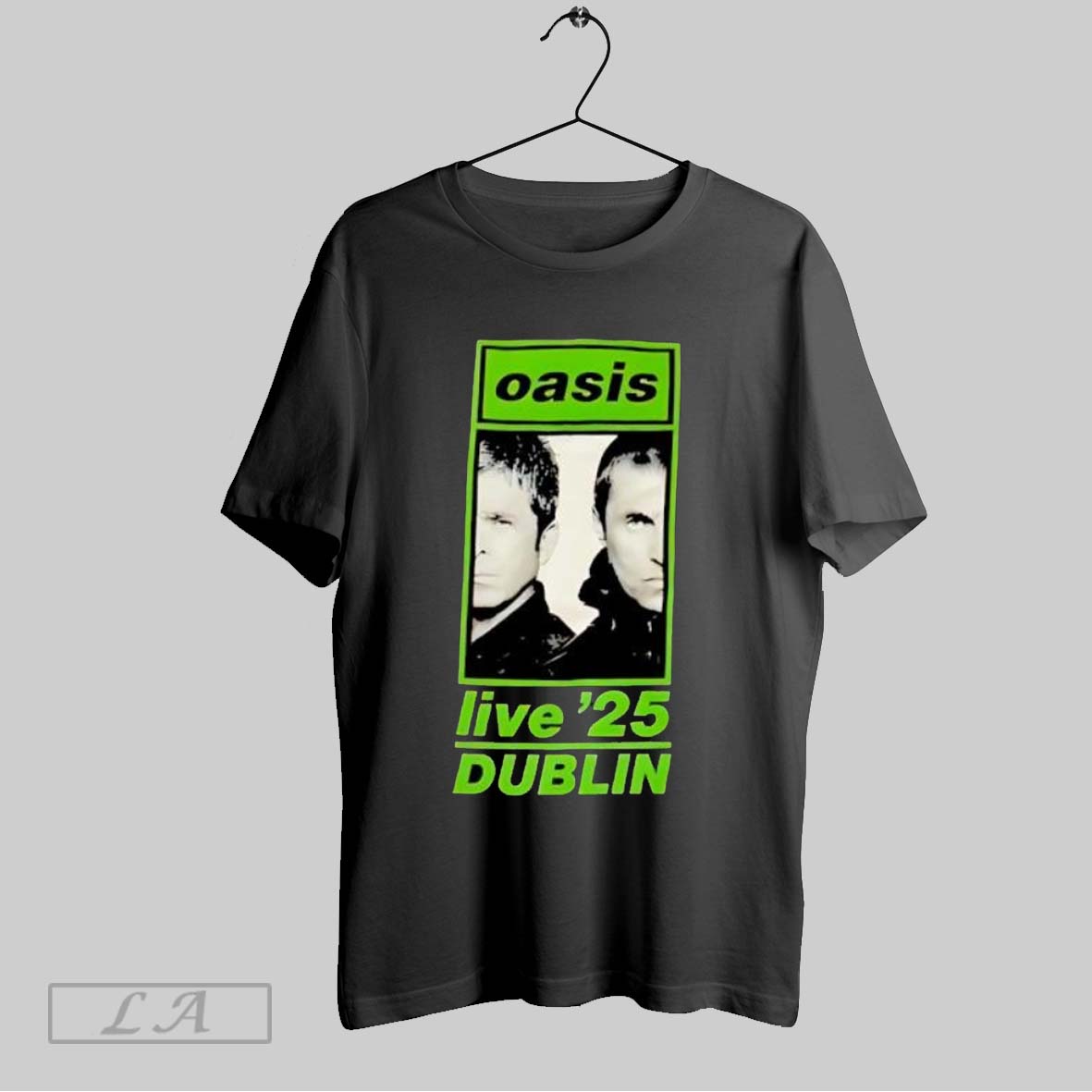 Original Oasis Live 25 Dublin Liam And Noel Gallagher Music Band Shirt