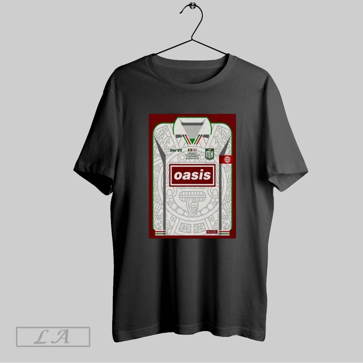 Original Oasis At Estadio Gnp Seguros Mexico City 09 13 2025 Shirt