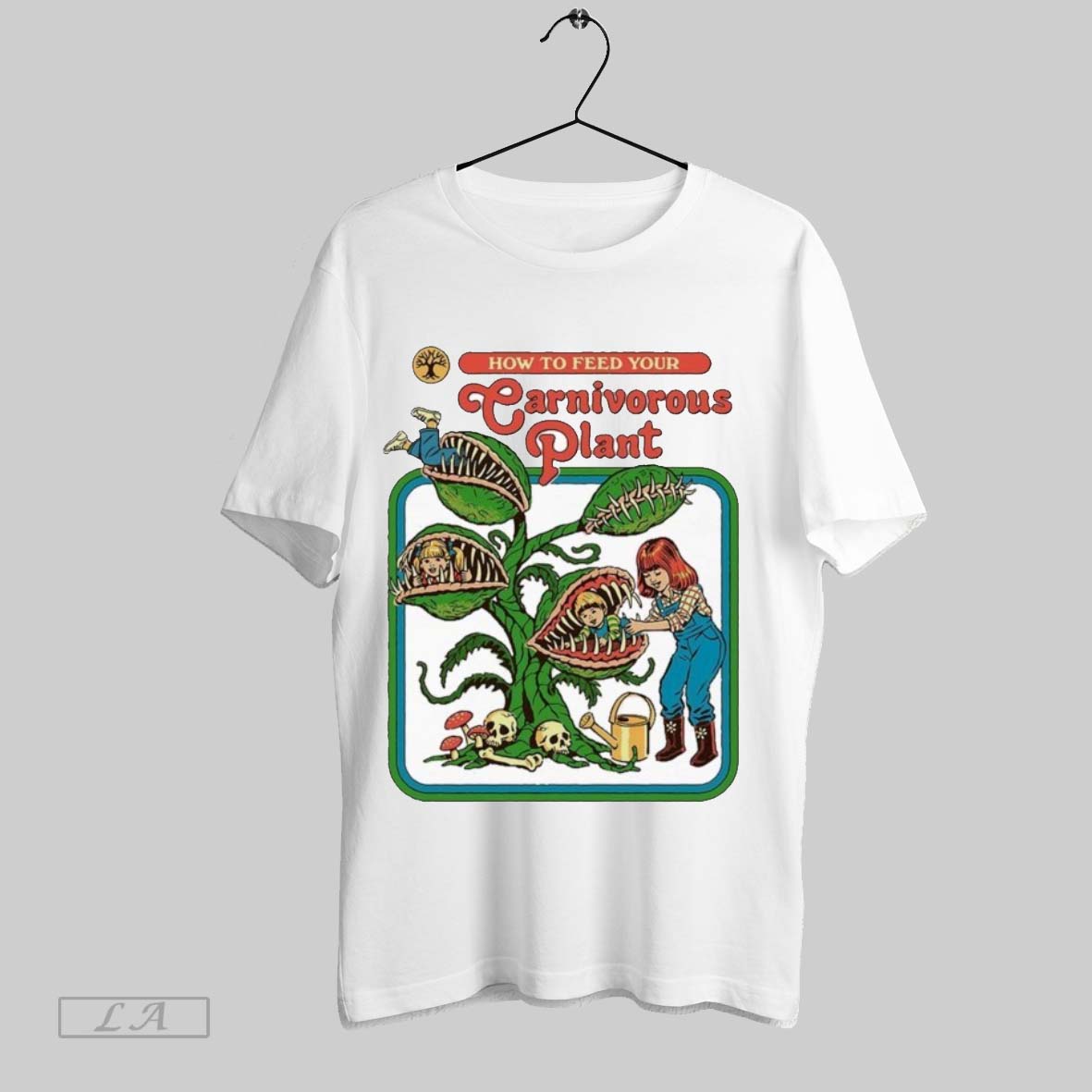 Original Official How To Feed Your Carnivorous Plant Shirt