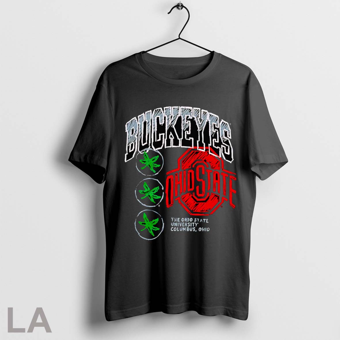 Original Ohio Buckeyes Sketch Shirt