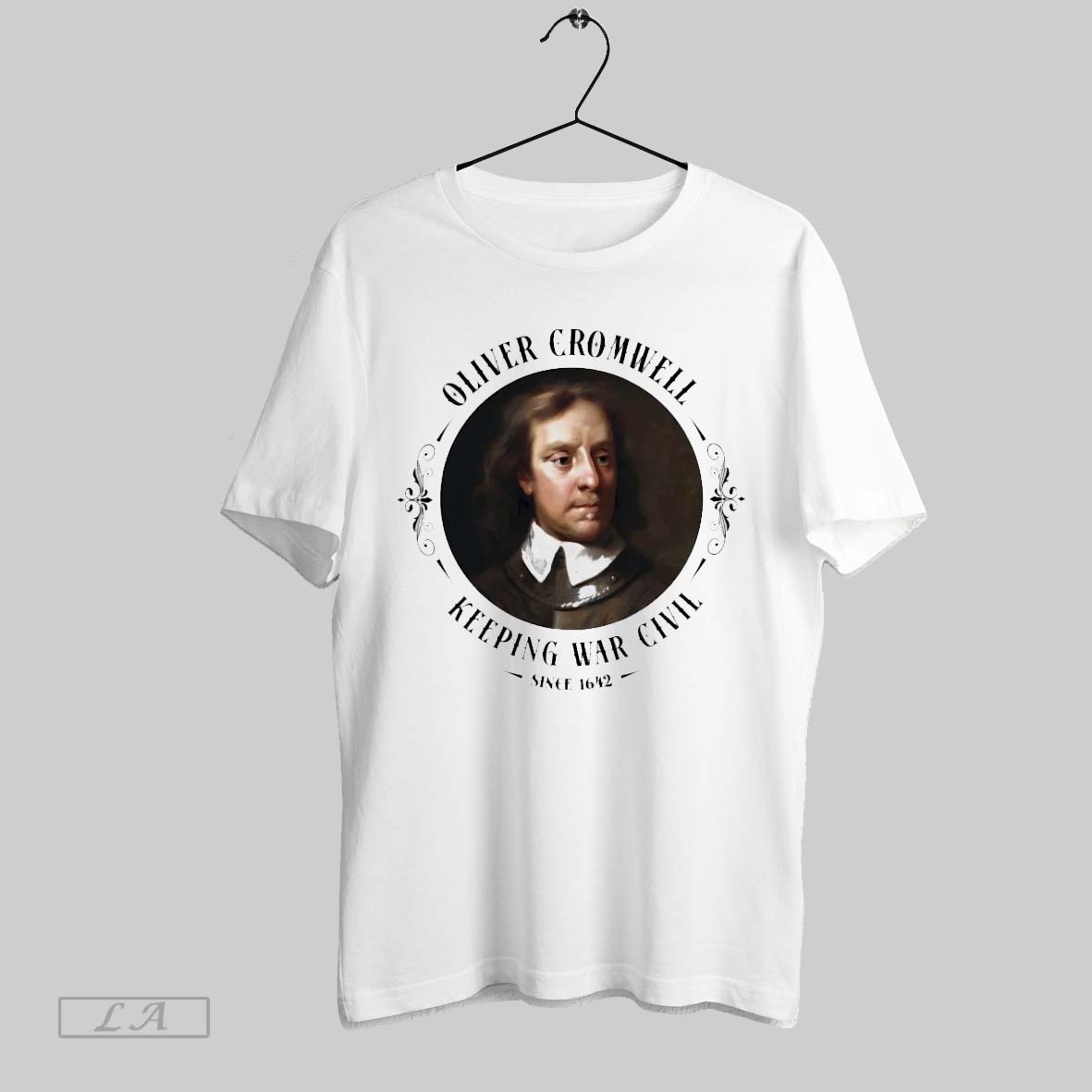 Original Oliver Cromwell Keeping War Civil Since 1642 Shirt