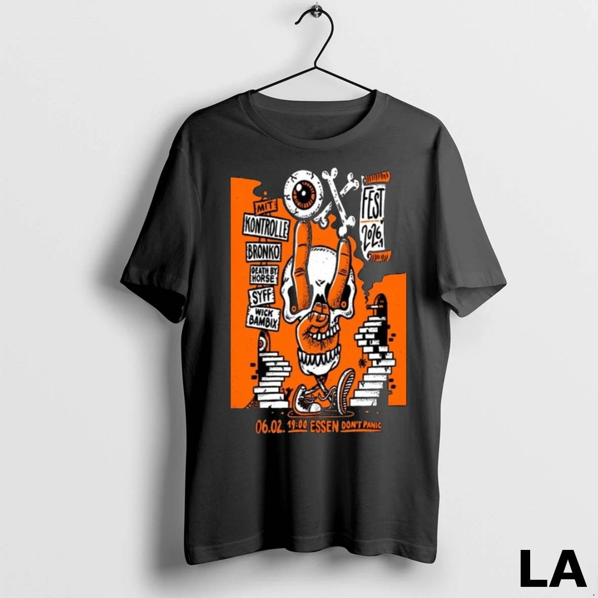 Original Oxfest Festival Essen Dont Panic Germany June 2 2026 Shirt