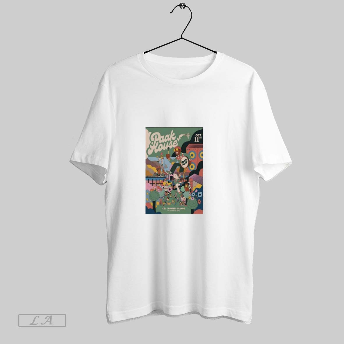 Original Paak House Oct 11 2025 Csu Channel Islands Ventura County Ca Poster Shirt