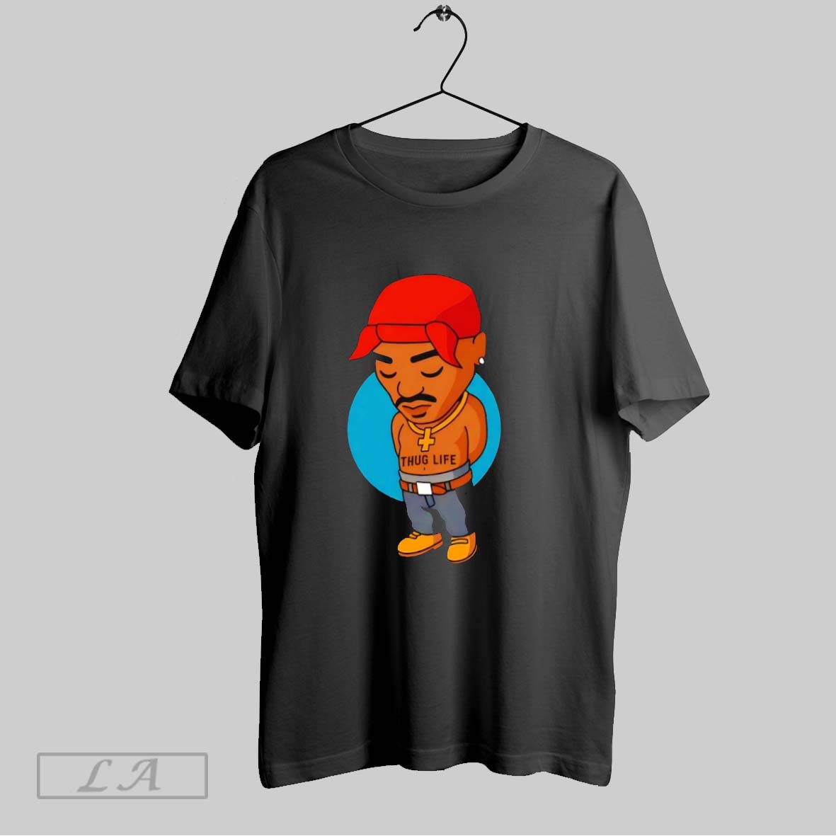Original Pac Rapper Thug Life Chibi Shirt