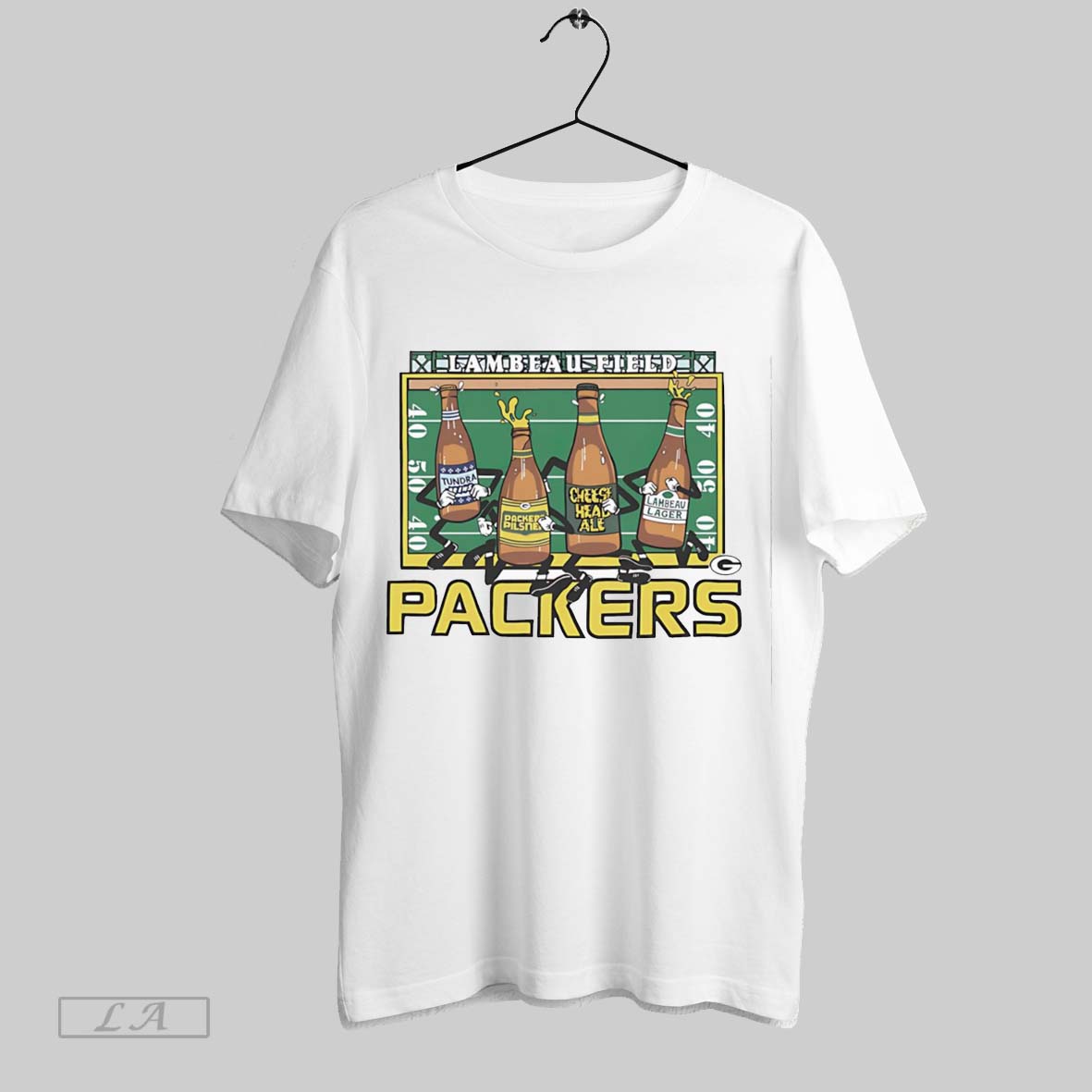 Original Packers Bottle Race White Poster Shirt