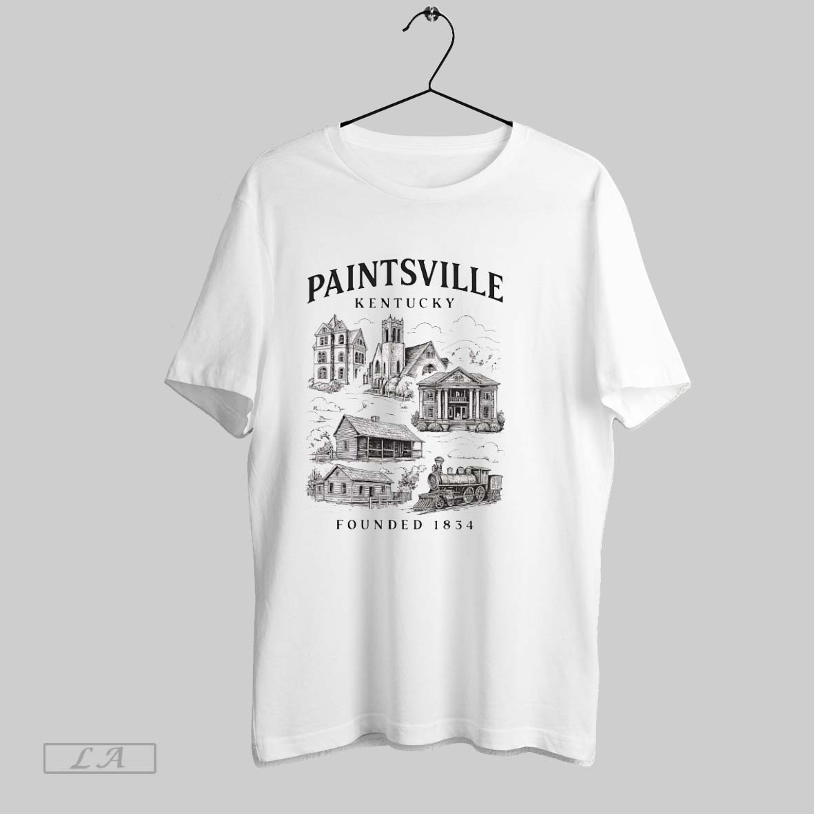 Original Paintsville Kentucky Founded 1934 Ladies Shirt