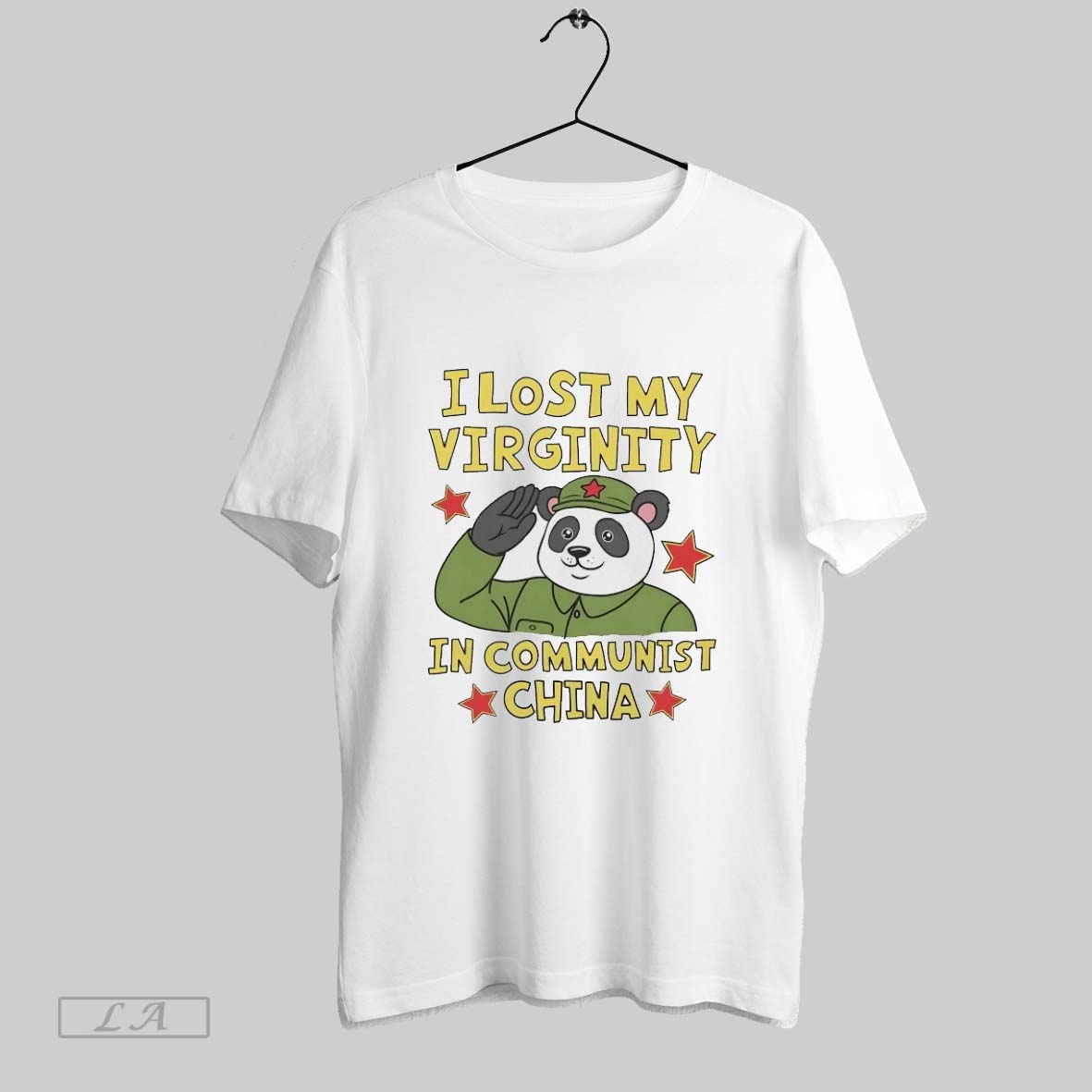 Original Panda I Lost My Virginity In Communist China Shirt