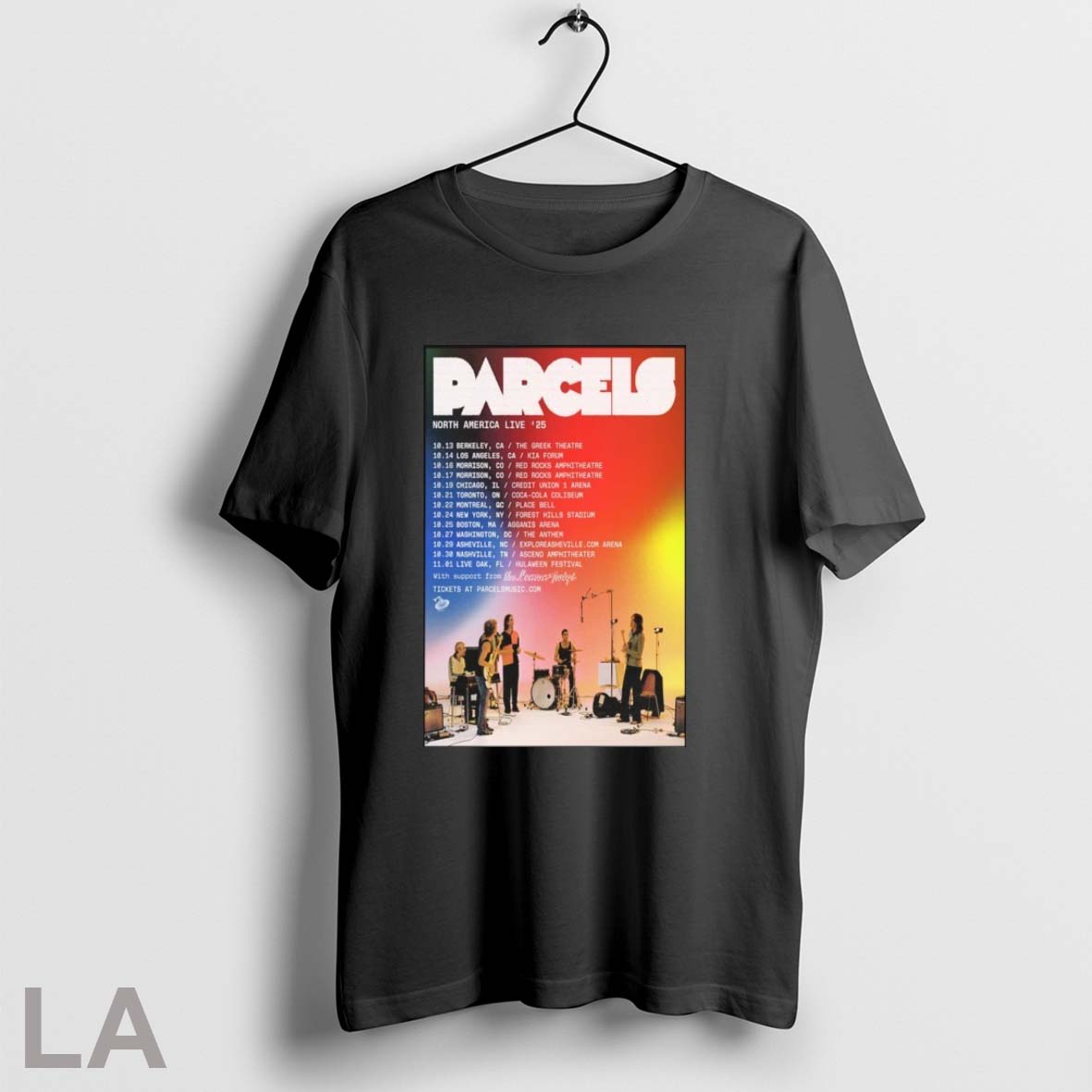 Original Parcels North American Live 25 Shirt