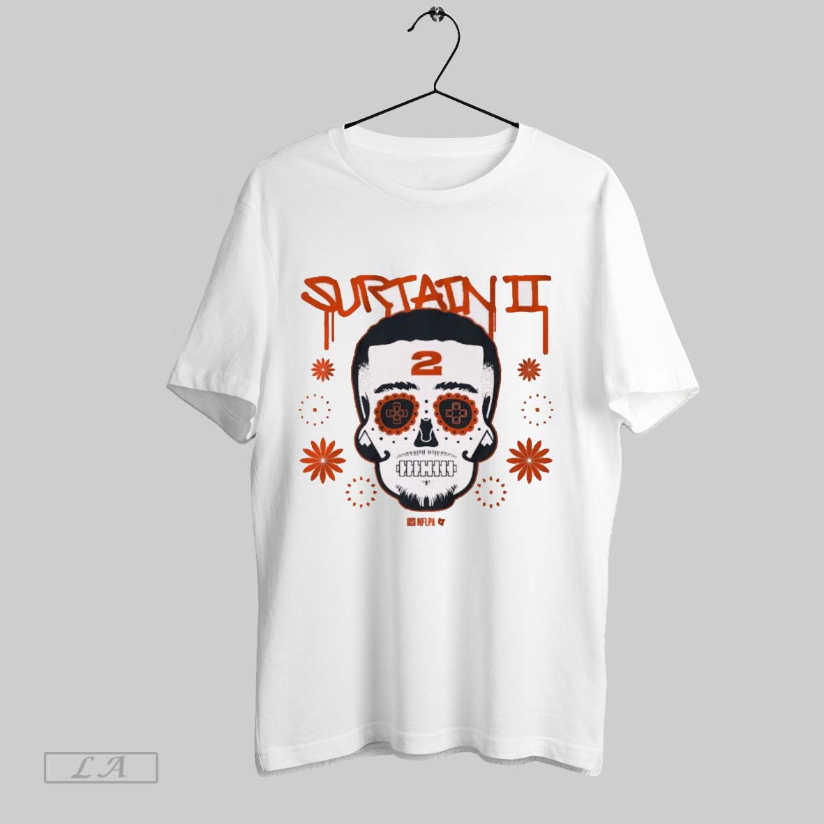 Original Patrick Surtain Ii Sugar Skull Remix Denver Broncos Nfl Painting Shirt