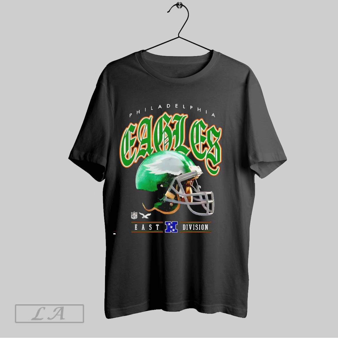 Original Philadelphia Eagles Mitchell Ness Classic Helmet Shirt