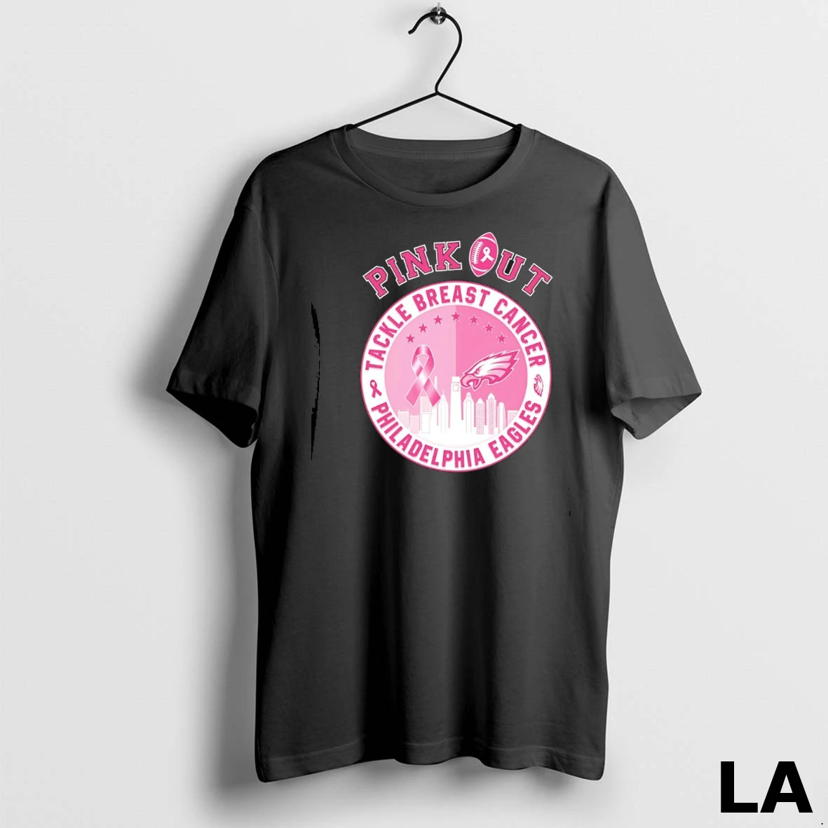 Original Philadelphia Eagles Pink Out Tackle Breast Cancer 2025 Shirt