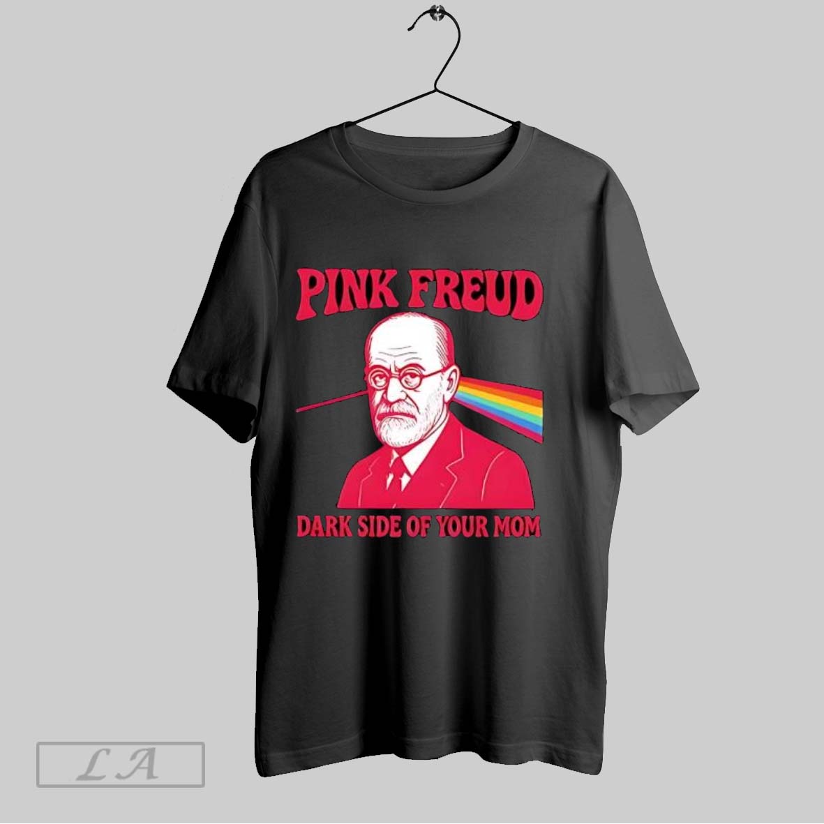 Original Pink Freud Dark Side Of Your Mom Retro Psychologist Shirt