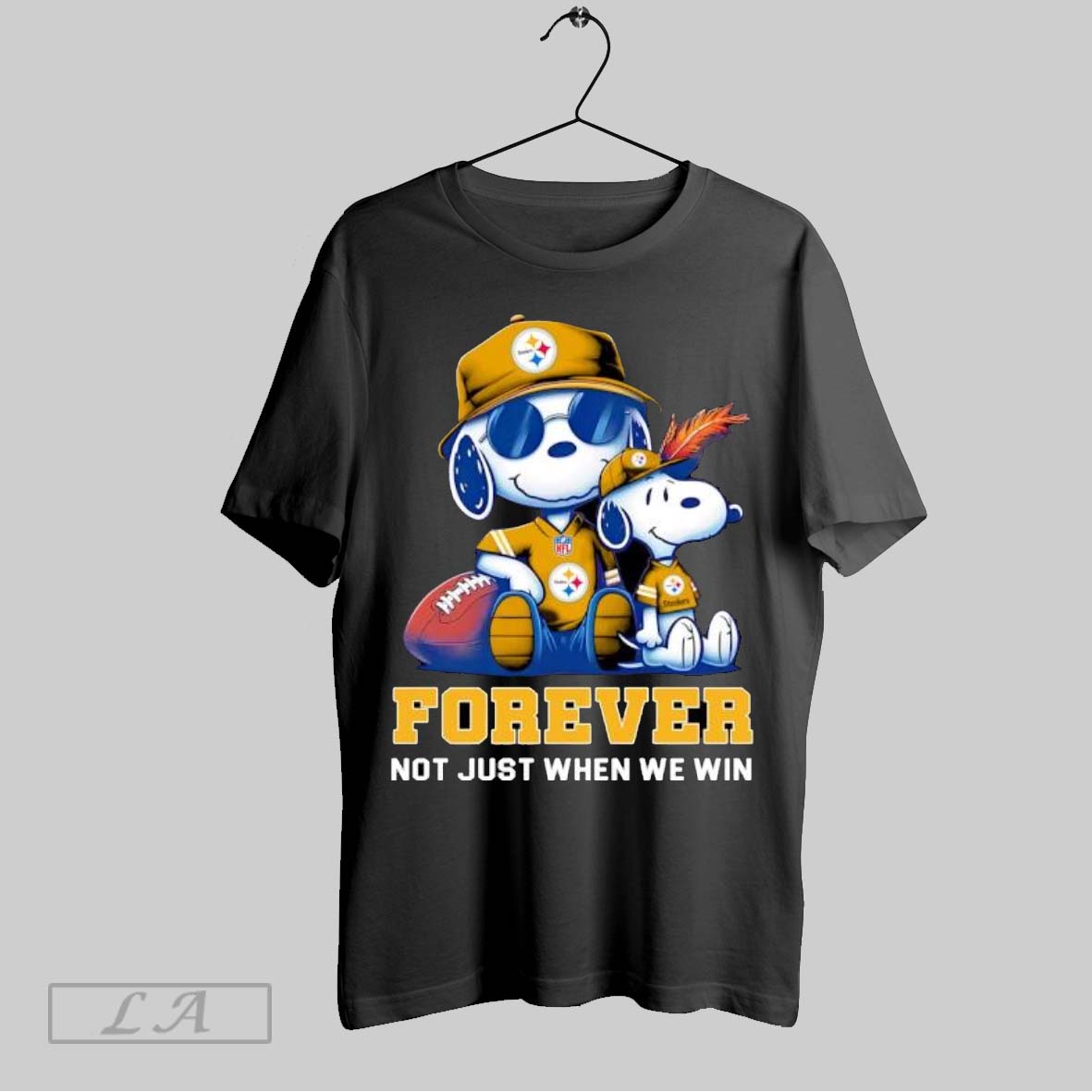 Original Pittsburgh Steelers Peanuts Snoopy Forever Shirt