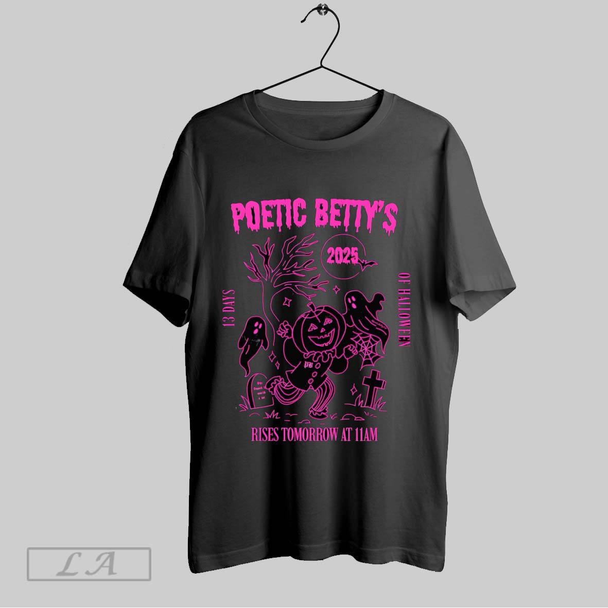 Original Poetic Bettys Rises Tomorrow At 11am Shirt