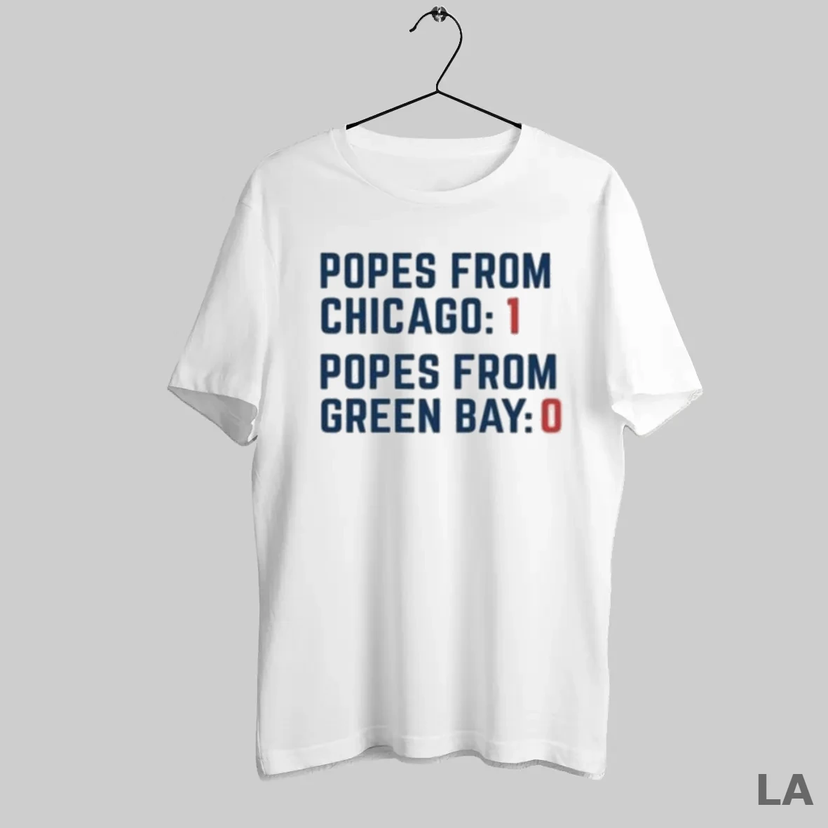 Original Popes From Chicago Popes From Green Bay T Shirt