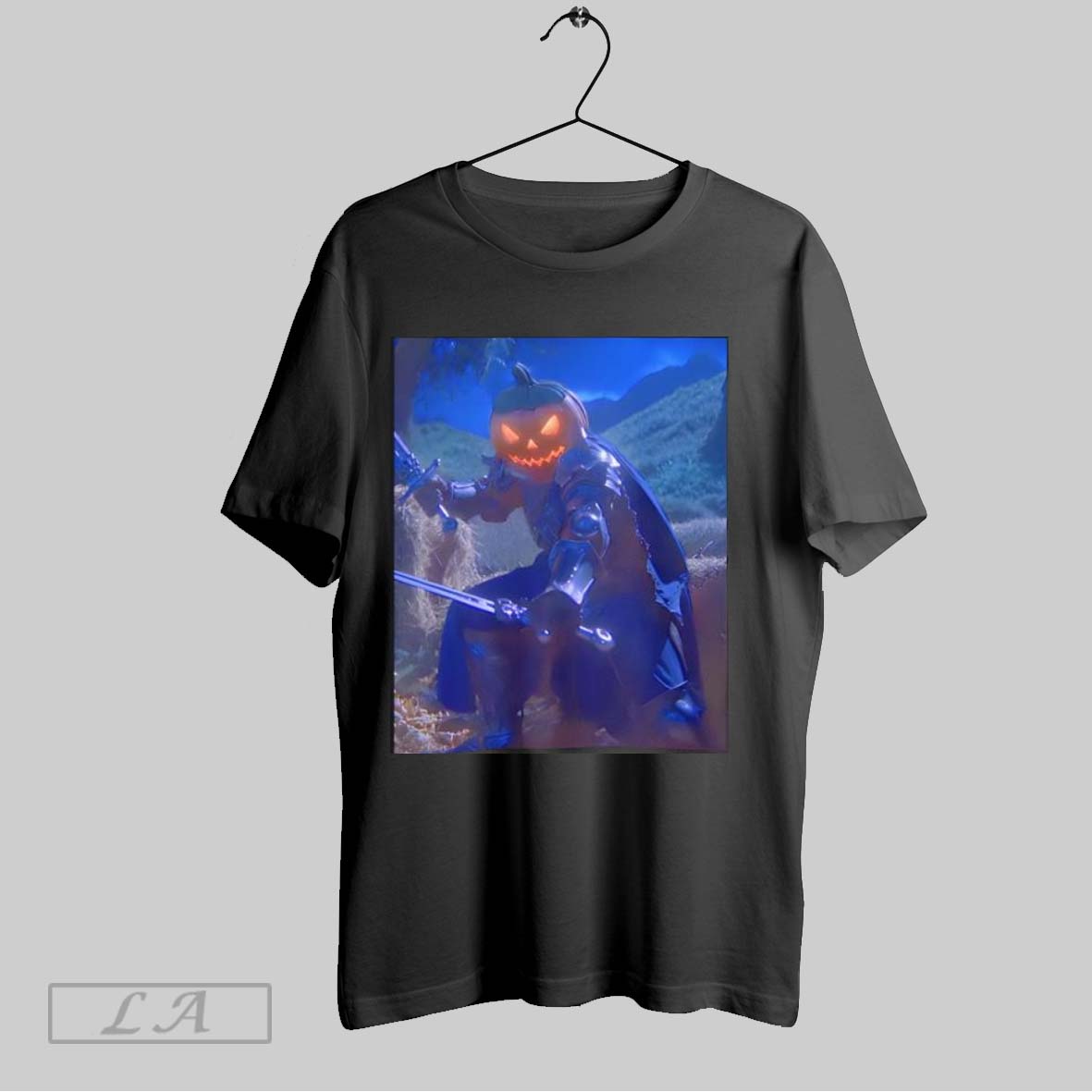 Original Pumpkin Knight Halloween Dark Fantasy Shirt