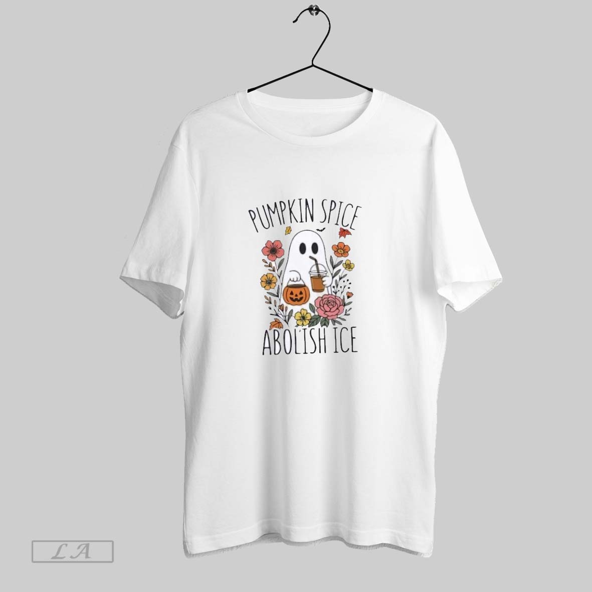 Original Pumpkin Spice Abolish Ice Halloween Shirt