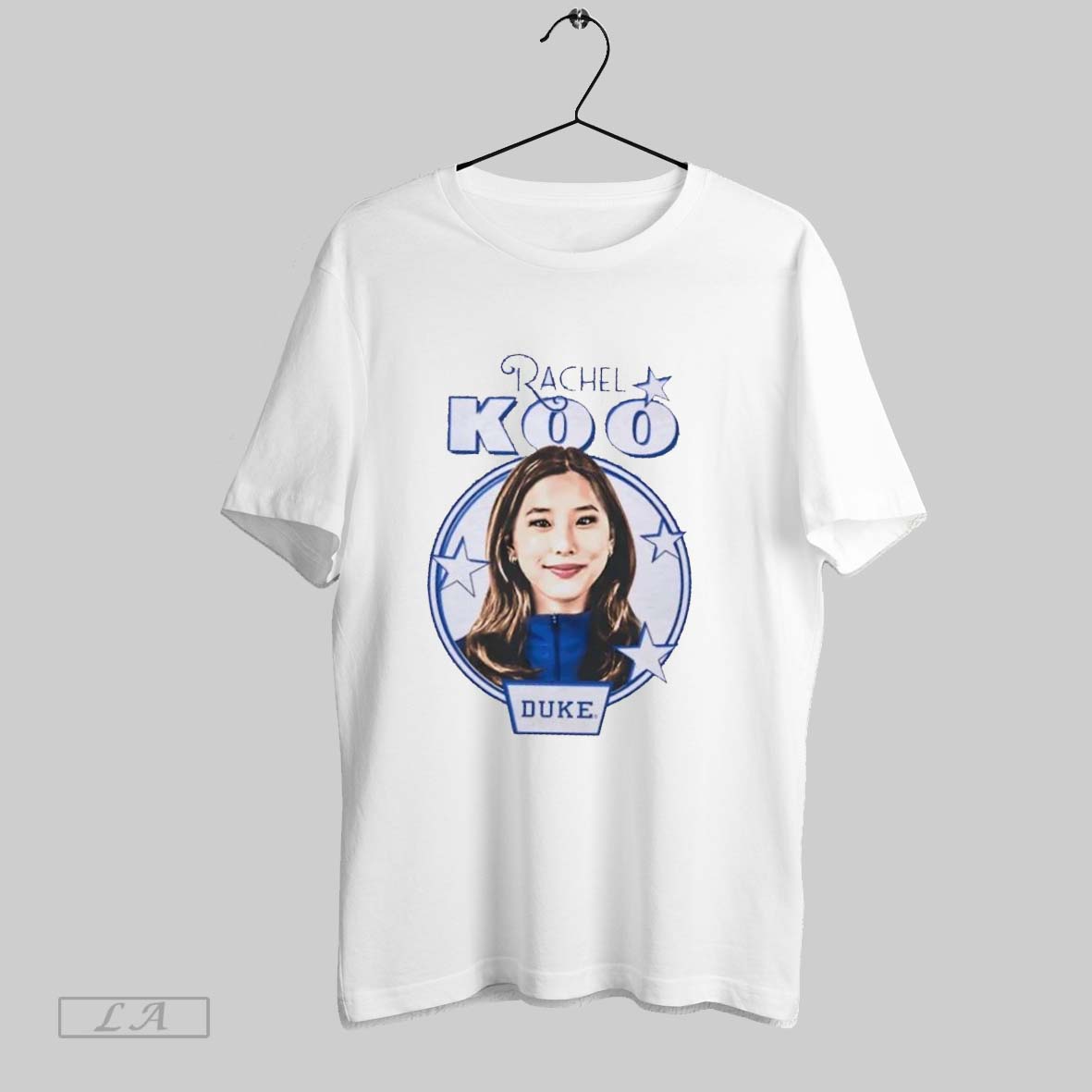 Original Rachel Koo Portrait Duke Soccer Shirt