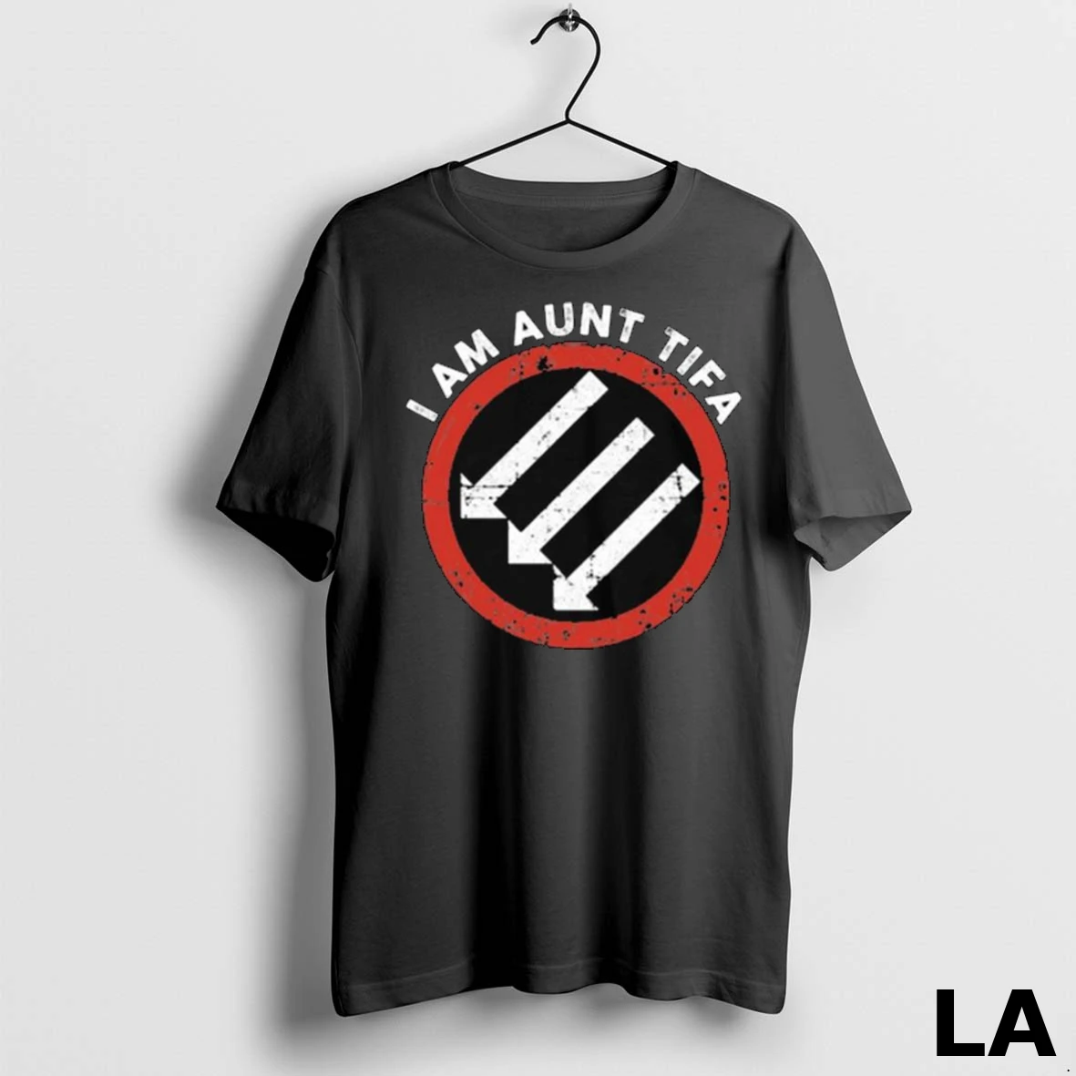 Original Raised Fist I Am Aunt Tifa Three Arrows Long Sleve Shirt