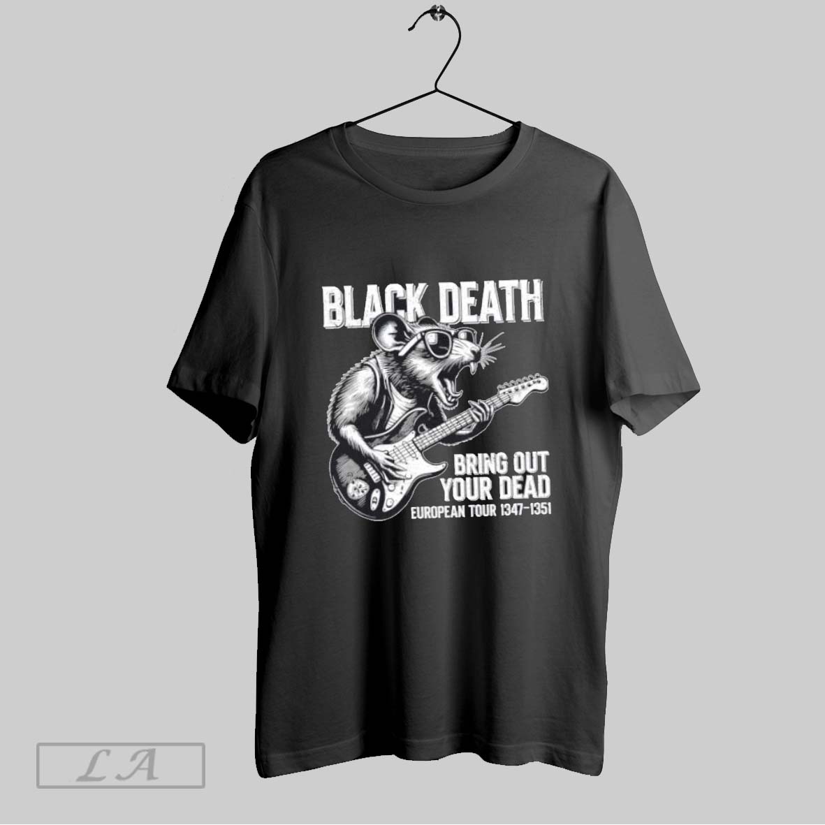 Original Rat Black Death Bring Out Your Dead European Tour Shirt