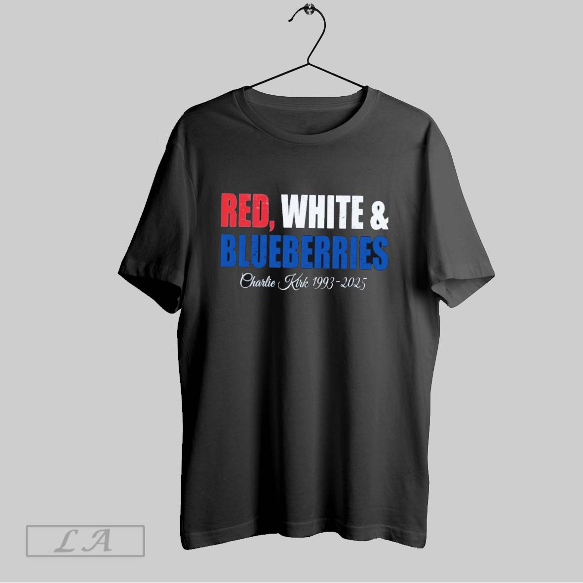 Original Red White And Blueberries Charlie Kirk 1993 2025 Shirt