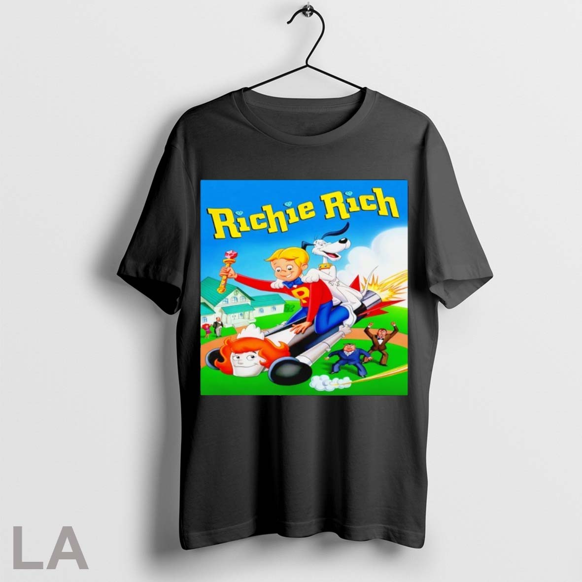 Original Richie Rich 1984 Cartoon T Shirt