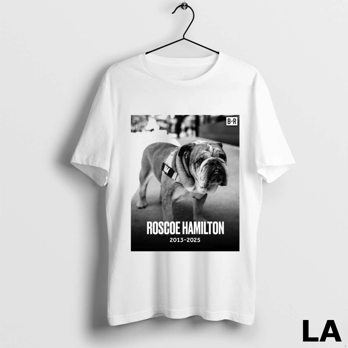 Original Roscoe Lewis Hamiltons Beloved Bulldog Has Passed Away At 12 2013 2025 Shirt