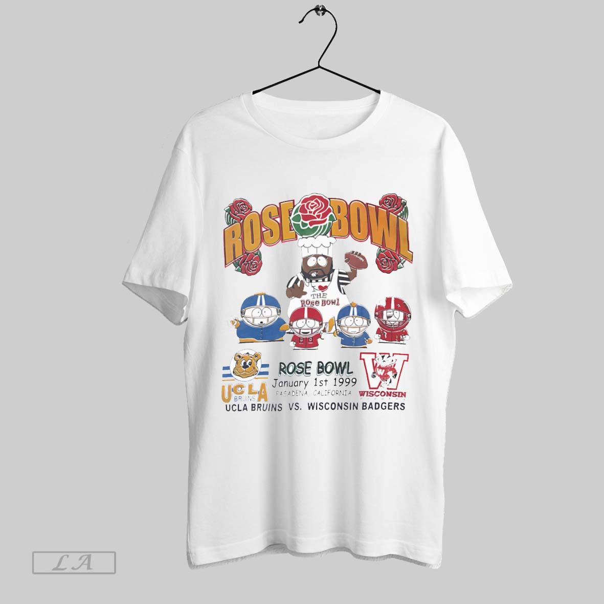 Original Rose Bowl January 1st 1999 Ucla Bruins Vs Wisconsin Badgers Shirt