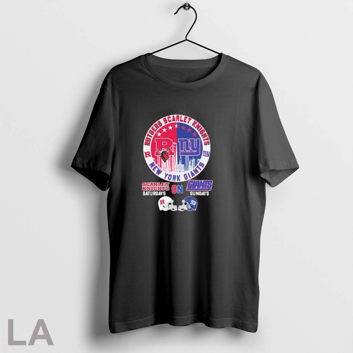 Original Rutgers Scarlet Knights On Saturdays And New York Giants On Sundays Shirt