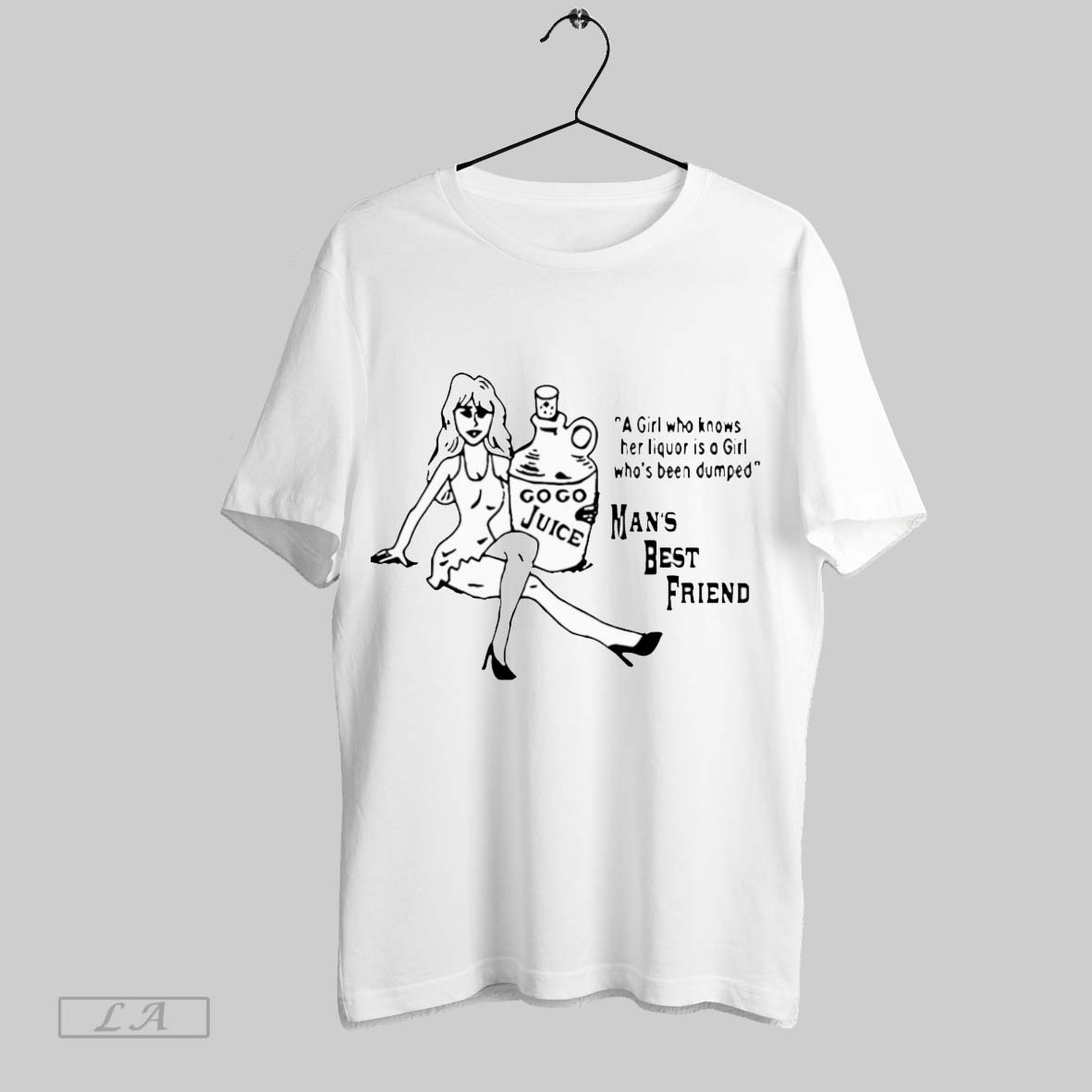 Original Sabrina Carpenter A Girl Who Knows Her Liquor Is A Girl Whos Been Dumped Mans Best Friend Shirt