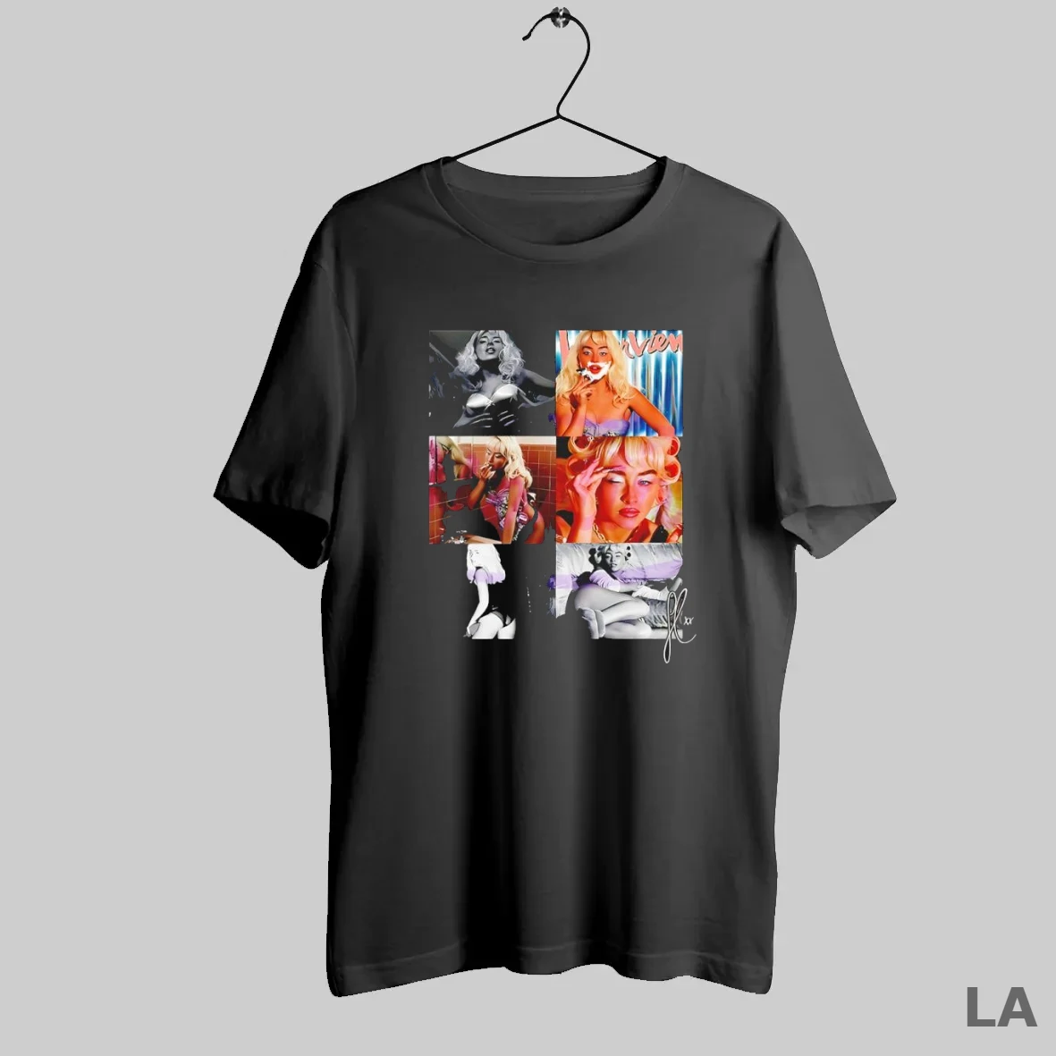 Original Sabrina Carpenter Vintage Collage Retro Graphic T Shirt Shirt