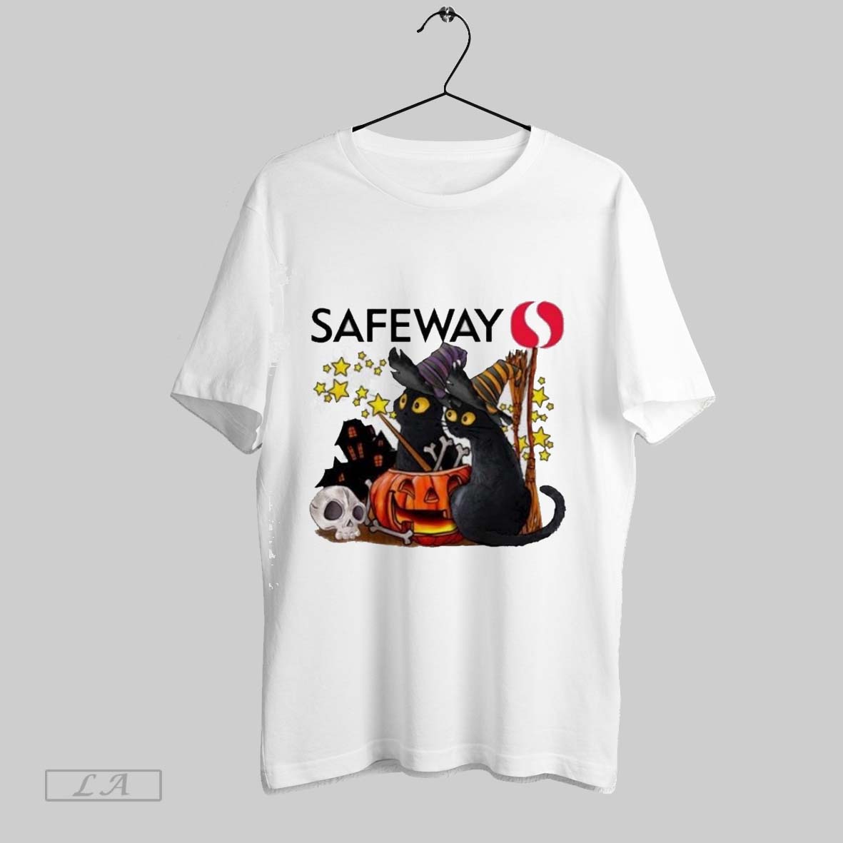 Original Safeway X Black Cat Witch Halloween 2025 Shirt
