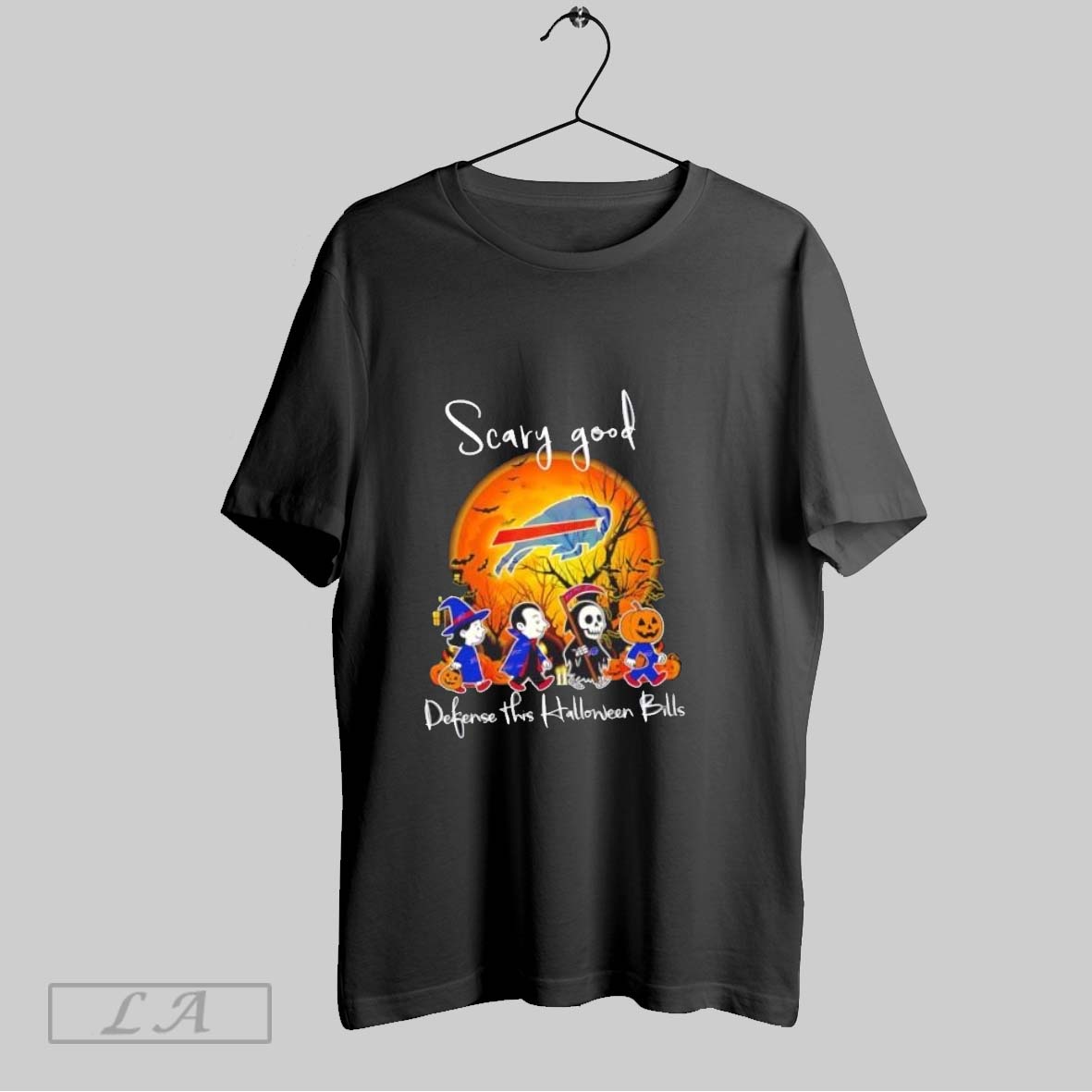 Original Scary Good Defense This Halloween Buffalo Bills Football Shirt