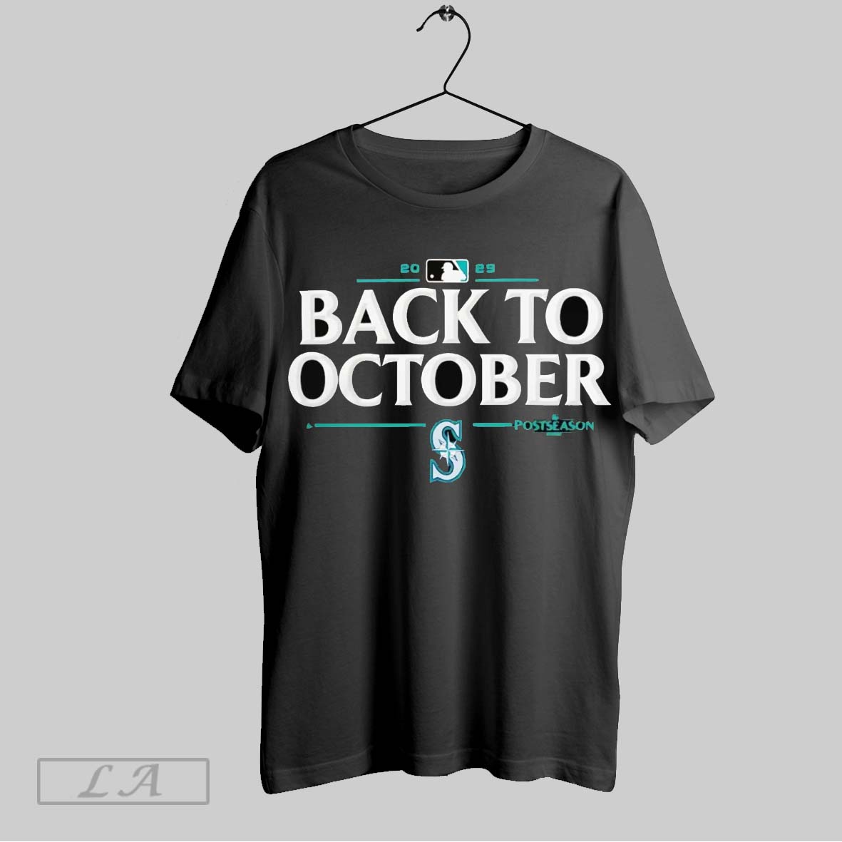 Original Seattle Mariners Back To October 2025 Mlb Postseason Tshirt