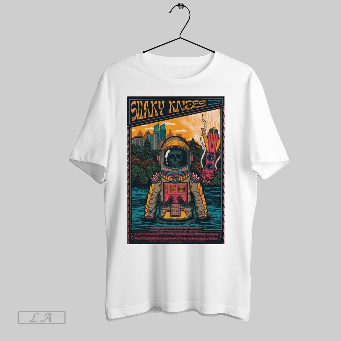 Original Shaky Knees Festival September 19 21 2025 Piedmont Park Atlanta Ga Shirt