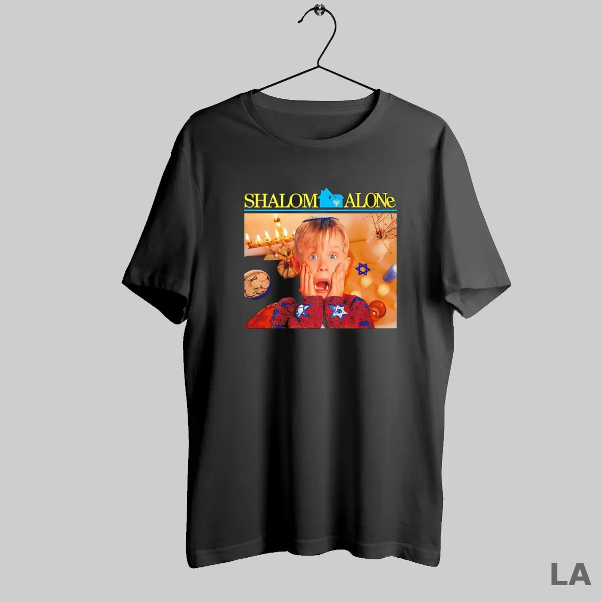 Original Shalom Alone X Home Alone T Shirt Shirt