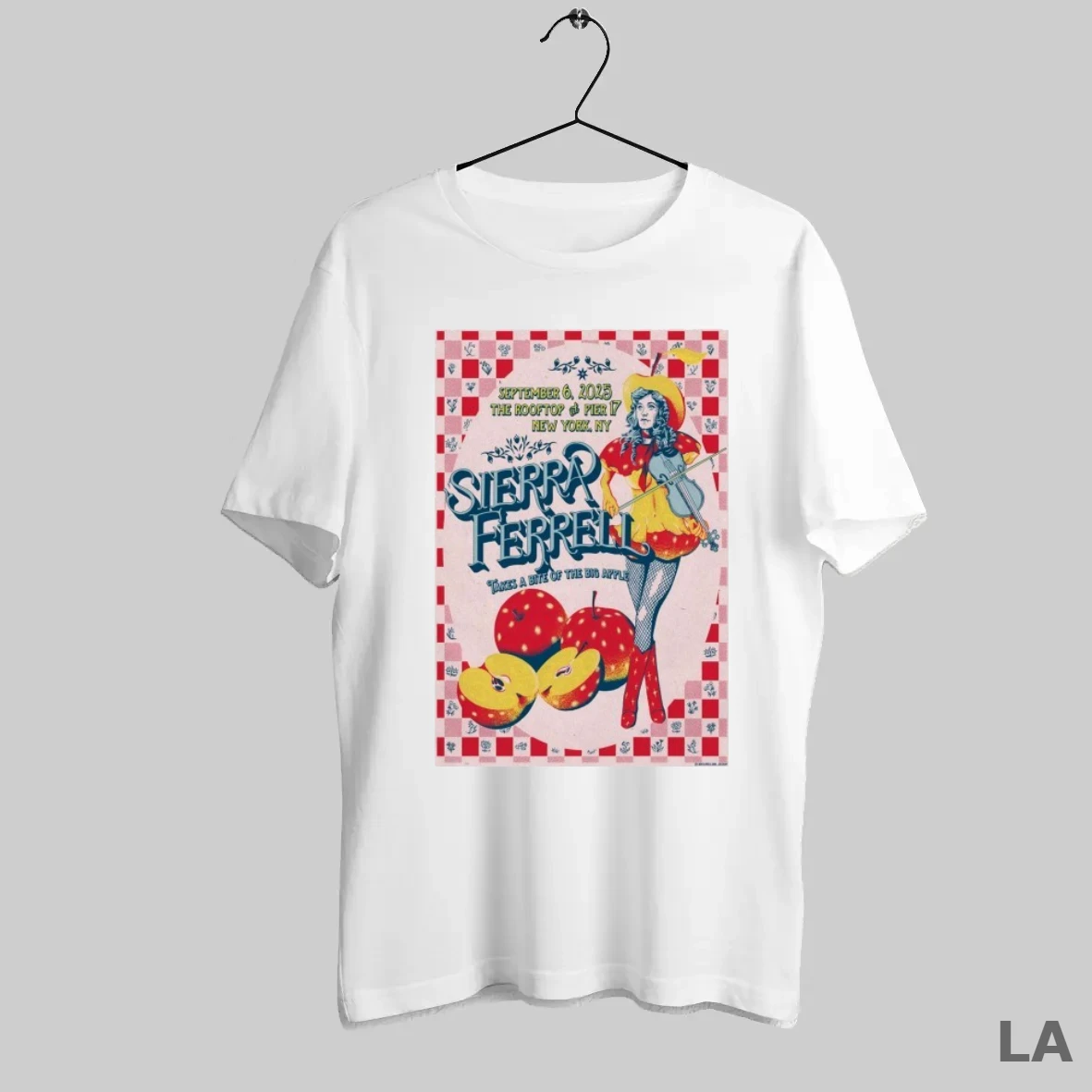 Original Sierra Ferrell Sep 6 2025 The Rooftop At Pier 17 In Nyc T Shirt
