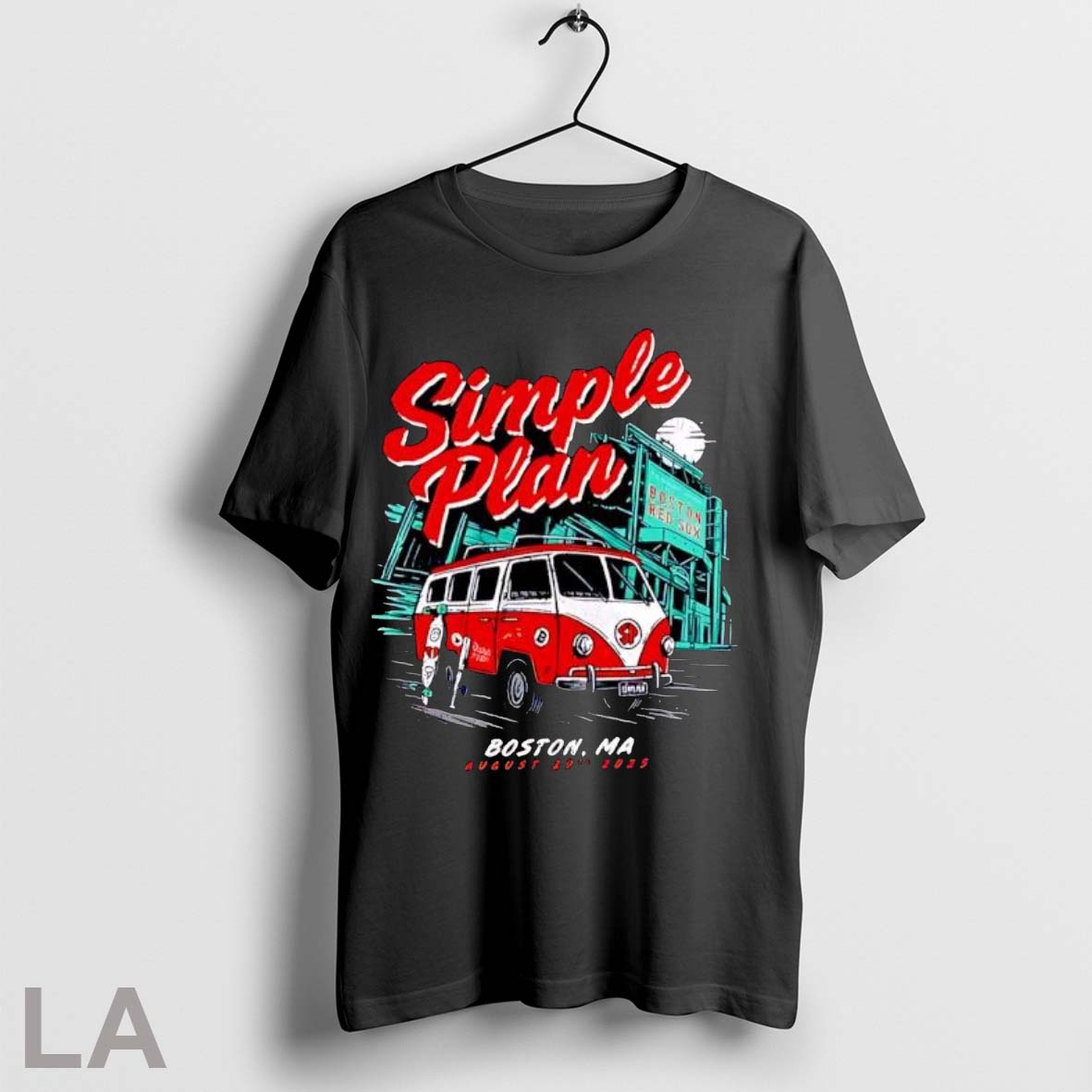 Original Simple Plan Tour Boston Tour 2025 Shirt