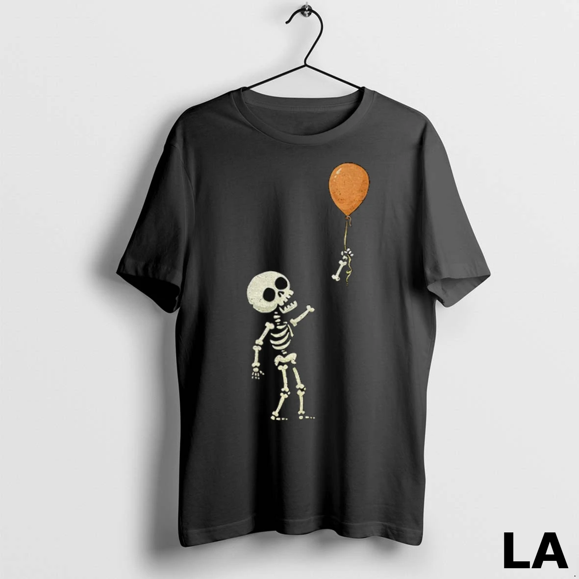 Original Skeleton And A Balloon Float Away Halloween Shirt
