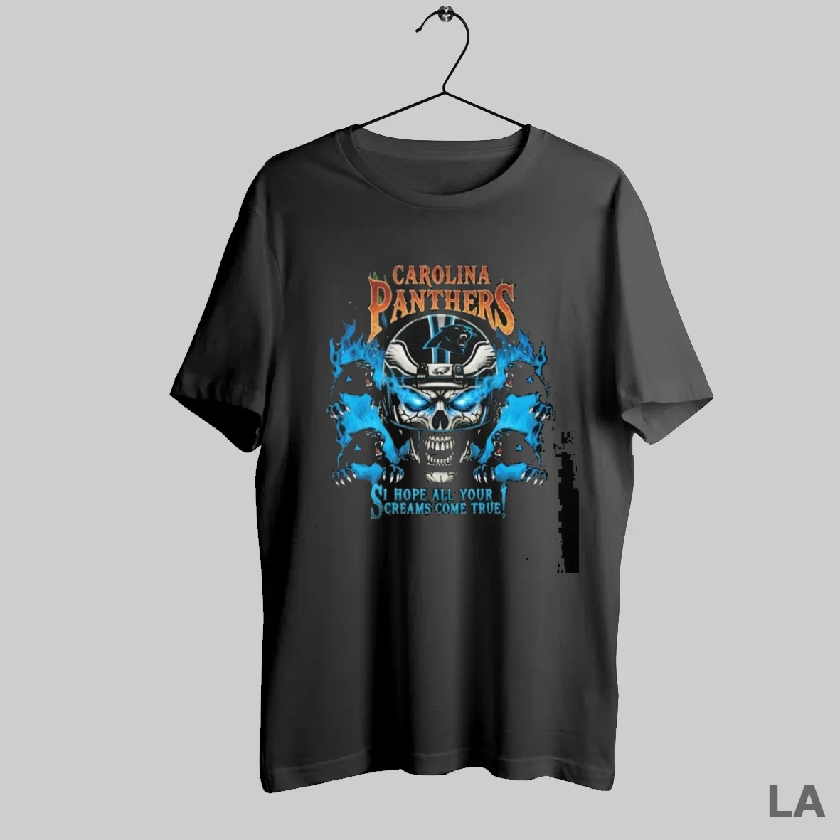 Original Skull X Carolina Panthers I Hope All Your Dreams Come True T Shirt