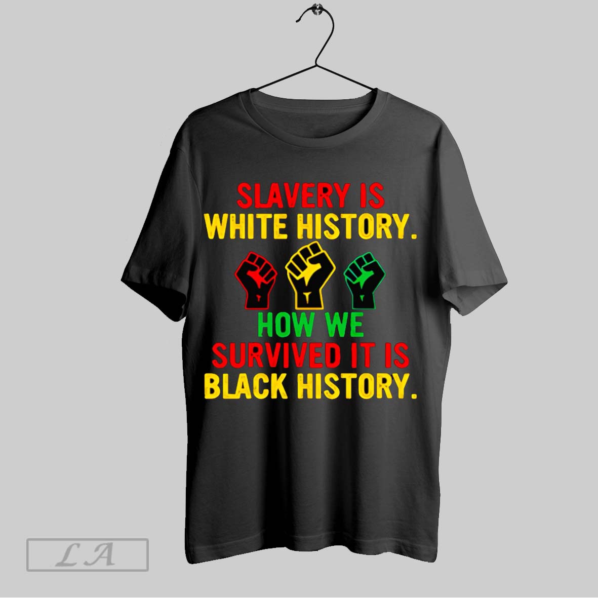 Original Slavery Is White History How We Survived Shirt
