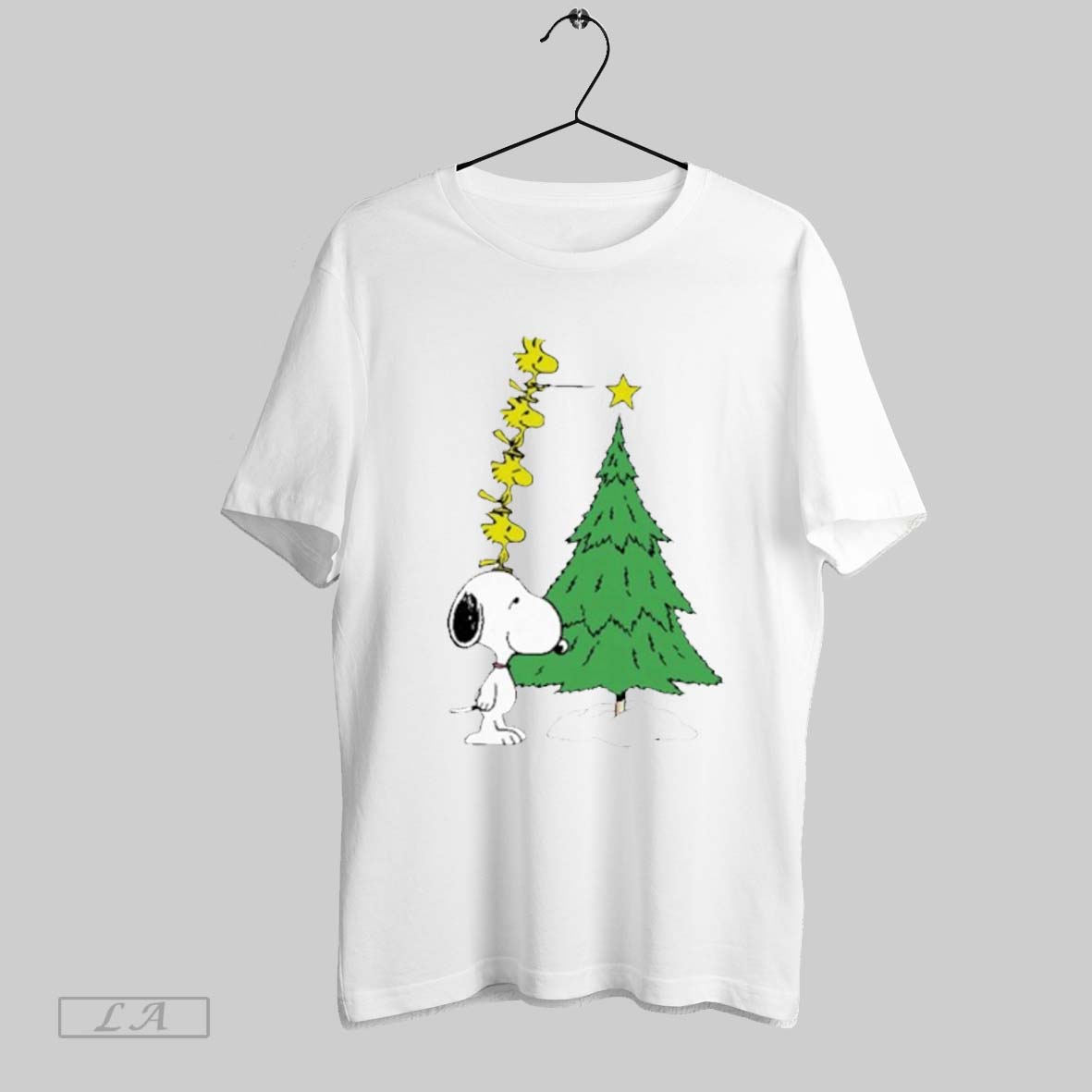 Original Snoopy And Woodstock And Christmas Tree Shirt
