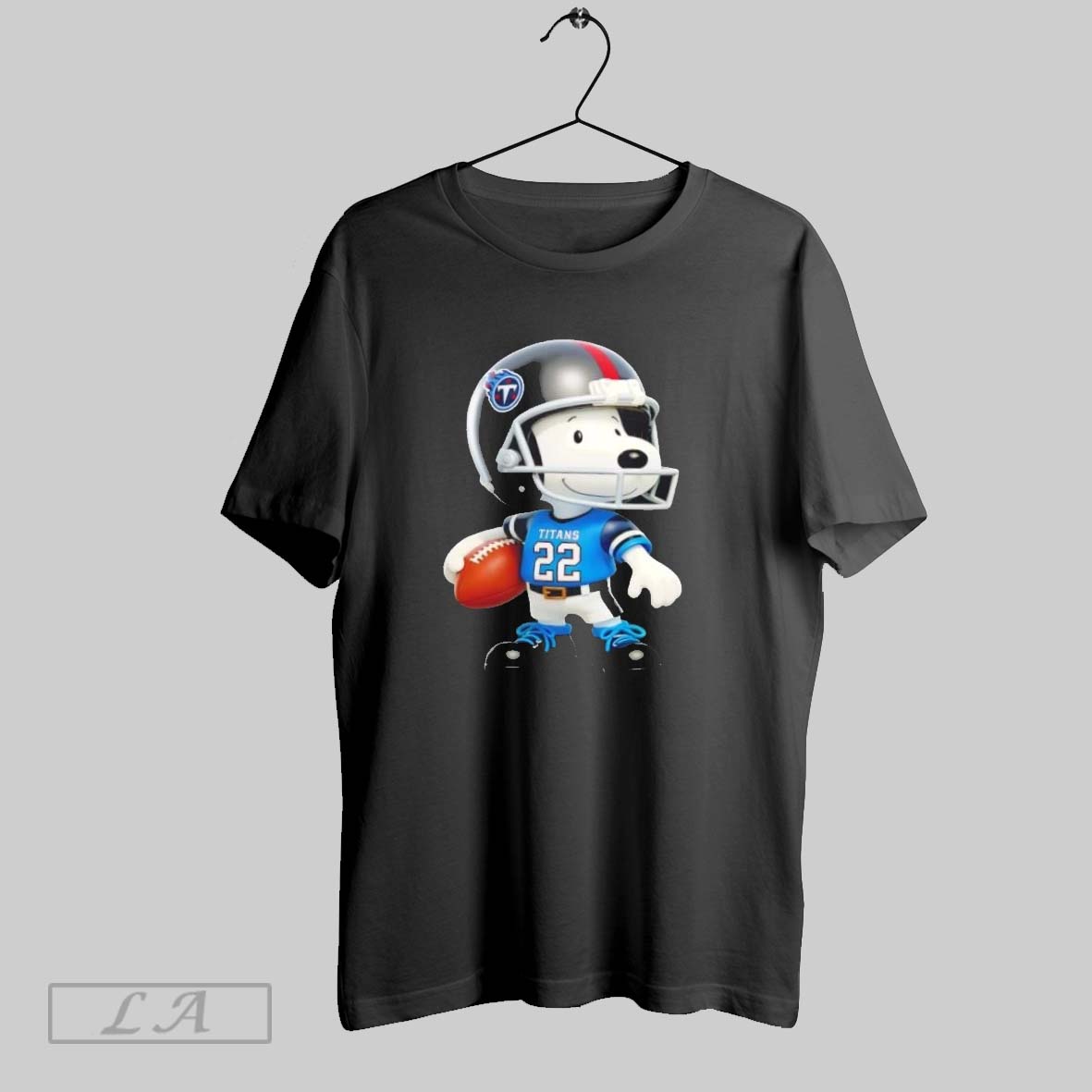 Original Snoopy Wearing Tennessee Titans Football Shirt