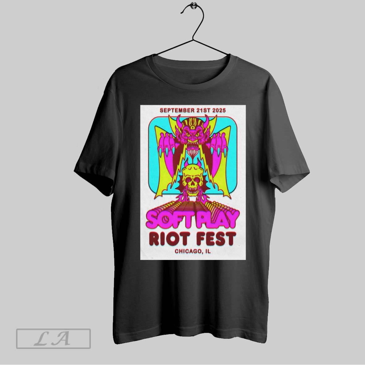 Original Soft Play Riot Fest In Chicago Il September 21st 2025 Shirt