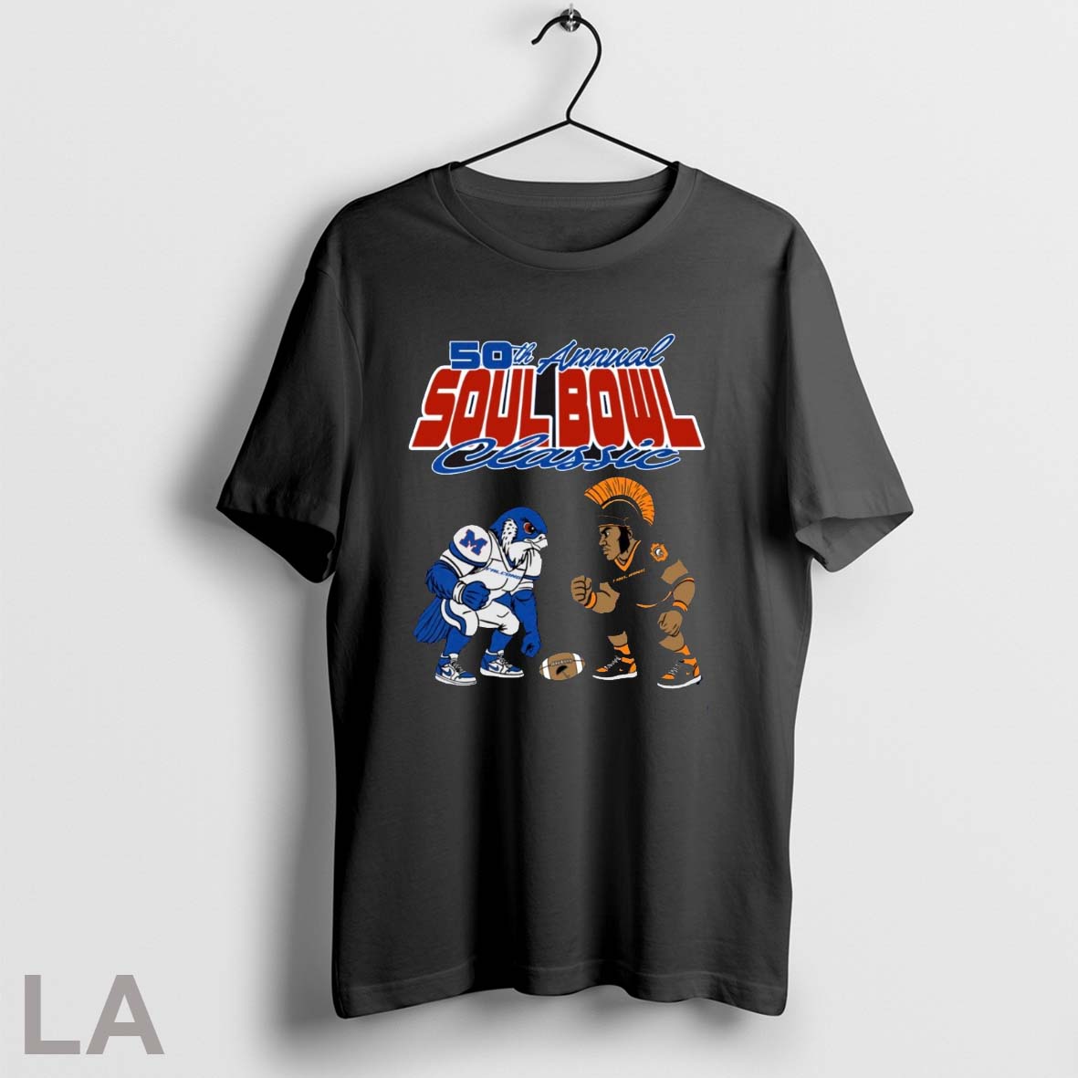 Original Soul Bowl 50th Annual Classic Millwood Falcons Vs Douglass Trojans Mascots Shirt