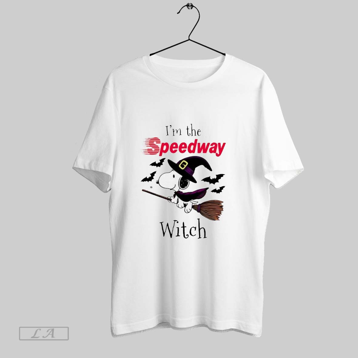 Original Speedway X Snoopy Im The Witch Halloween Shirt