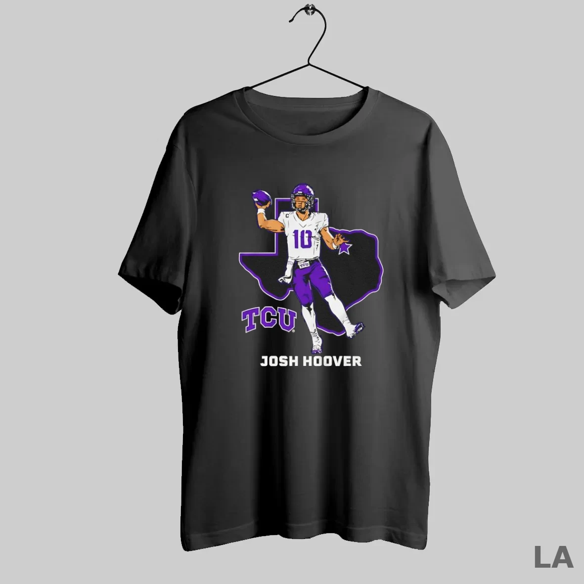 Original Tcu Horned Frogs Football Josh Hoover State Star T Shirt Shirt