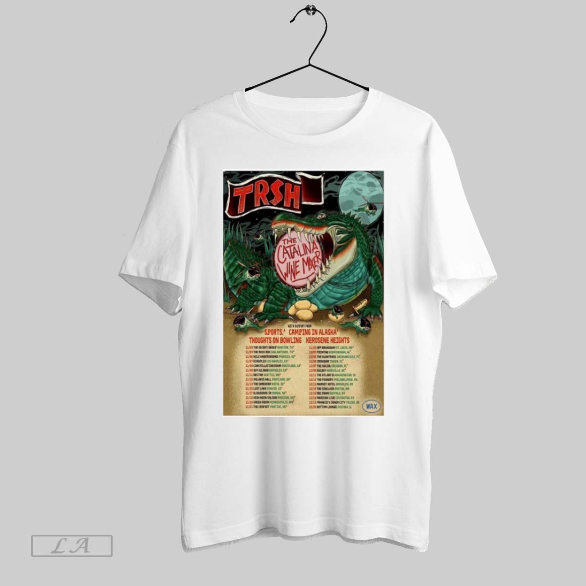 Original Trsh The Catalina Wine Mixer 2025 Tour Dates Shirt